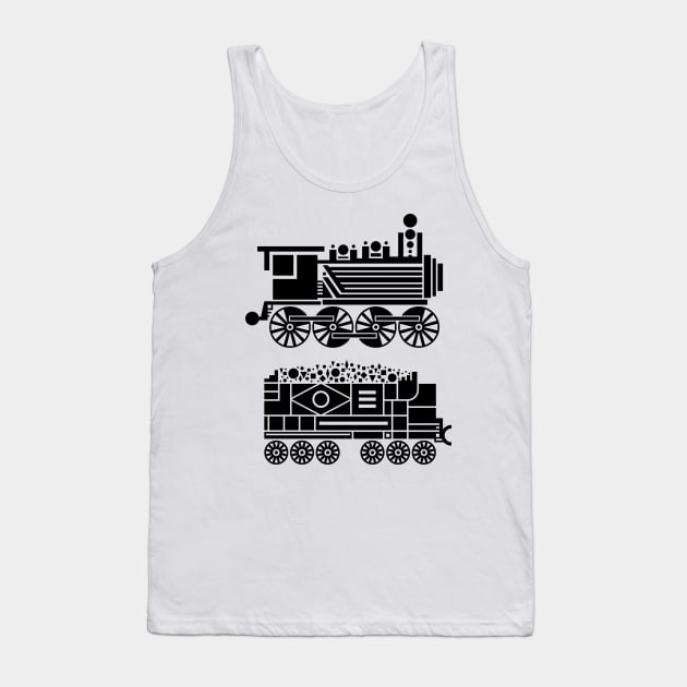 Steam Engine Tank Top by Hinterlund